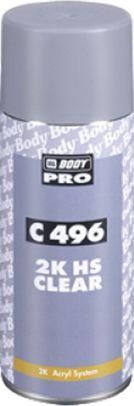 Σπρέι Βερνίκι HB BODY C496 2K HS Clear