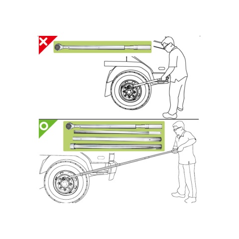Δυναμόκλειδο 500~2500 Nm καστάνια 1