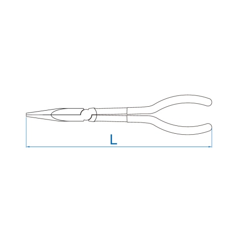 KING TONY Extra Μακρύ Μυτοτσίμπιδο 11" (280mm ) (6319-11C)