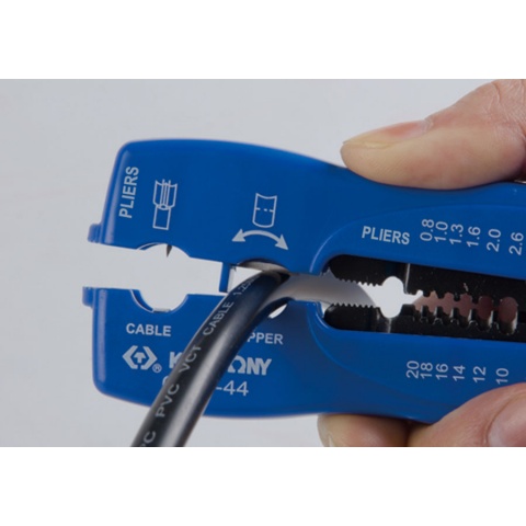 KING TONY Πολυεργαλείο - Απογυμνωτής Καλωδίων 0.8 - 2.6mm (6751-44)