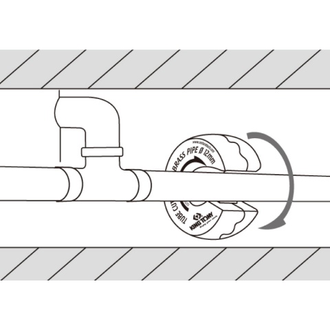 Σωληνοκόφτης χούφτας 15 mm