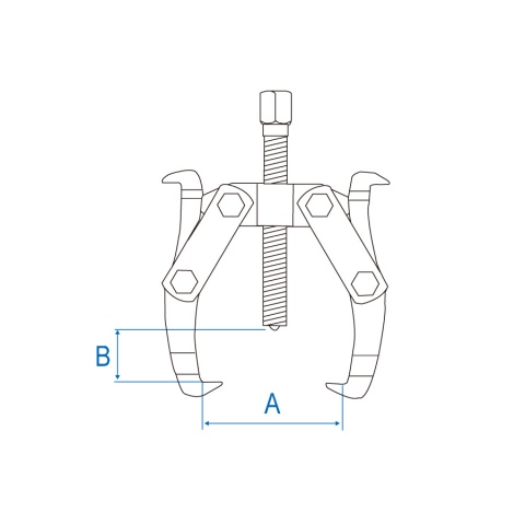 Εξωλκέας δίποδος 150mm-150mm