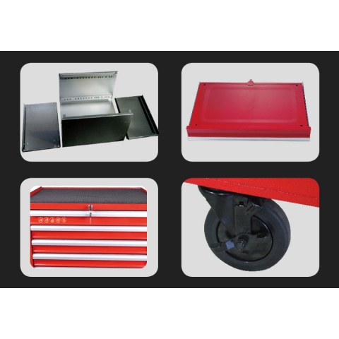 Εργαλειομεταφορέα 7 συρταρια μπλε χρώμα