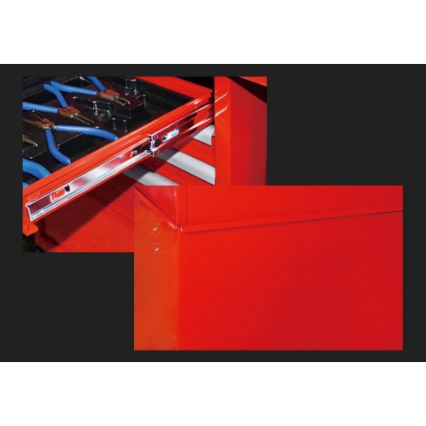 Εργαλειομεταφορέα 7 συρταρια μπλε χρώμα