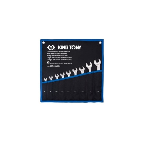 KING TONY 9 PC. Combination Wrench Set (12D09MRN)