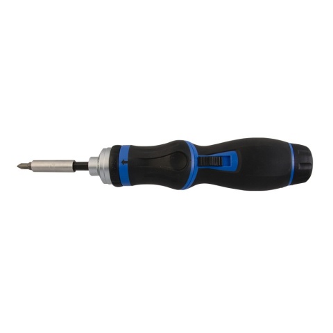 KING TONY 9-in-1 Ratchet Screwdriver Set (4.0 & 5.0, PH1, PH2, PH3, PZ1, PZ2) (32809MR)