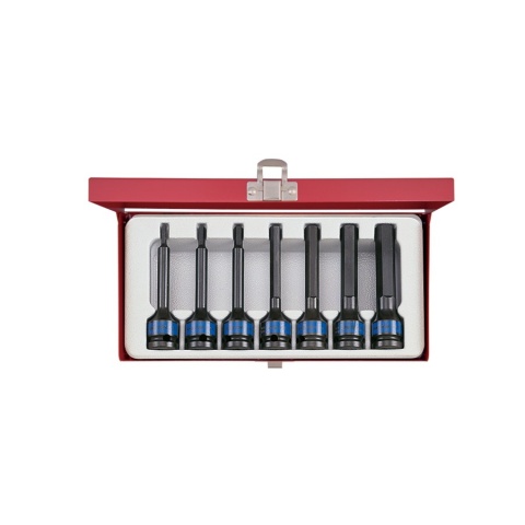 Κασετίνα καρυδάκια αέρος torx μακρύ 1/2 t25-60 7 τεμαχια