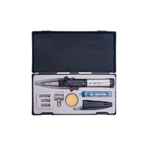 KING TONY 8 PC. Gas Soldering Iron Set (6BC3007)