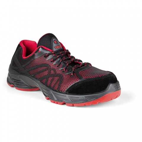 Talan Σκαρπίνια Ασφαλείας Μαύρο – Κόκκινο (Walker S1P A145)