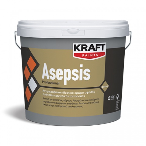 KRAFT ASEPSIS Indoor High Quality Waterborne Antifungal Emulsion Paint (WHITE)