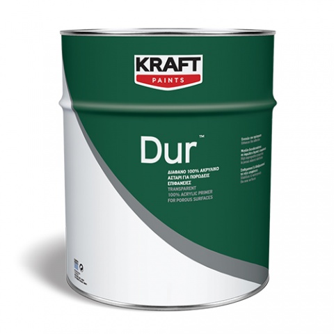 KRAFT DUR 100% Acrylic Primer for Porous Substrates (TRANSPARENT)