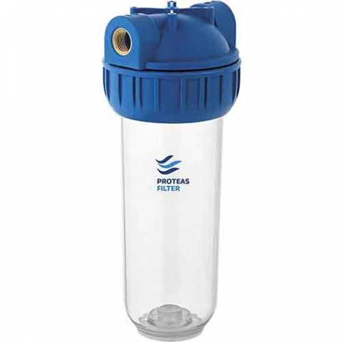 ENERGYWATER Μονή Φιλτροθήκη 3M - Strong - Διάφανη Πλαστική 10″ - 1/2″ - Σκέτη