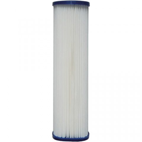 ENERGYWATER Pleated Polyester Filter Cartridge Big Blue 20″ – 20μm