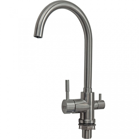ENERGYWATER Τρίοδη Βρύση Καμπυλωτή SS304