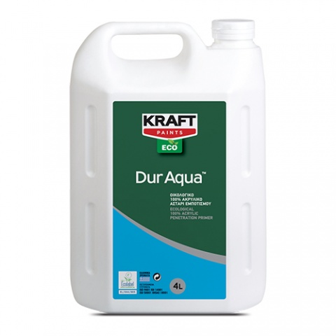KRAFT ECO DUR AQUA Ecological Waterbased 100% Acrylic Primer (TRANSPARENT)