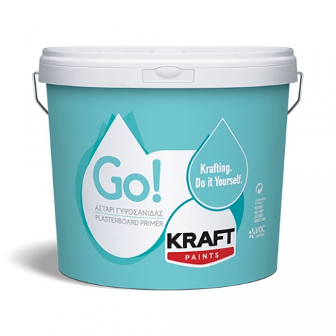 KRAFT GO! Plasterboard Primer (WHITE) 3.0 lt
