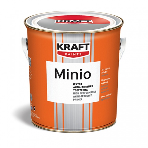 KRAFT ΜΙΝΙΟ Ισχυρό Αντιδιαβρωτικό Υπόστρωµα Μεταλλικών Επιφανειών 375ml (ΚΕΡΑΜΙΔΙ)