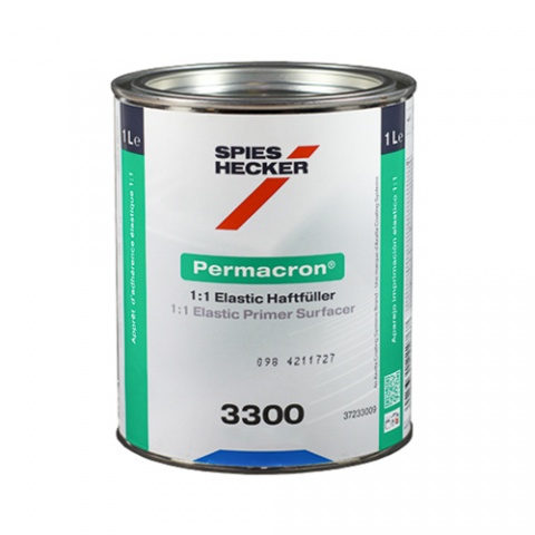 SPIES HECKER Permacron 1:1 Elastic Primer 3300 Black 1.0 lt (SH3300BL-1)