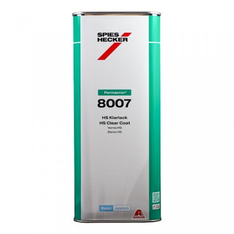 SPIES HECKER Permafast HS Clear Coat 8007 5.0 lt (SH8007HS-5)