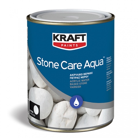 KRAFT STONE CARE AQUA Acrylic Waterborne Stone Varnish 2.5 lt