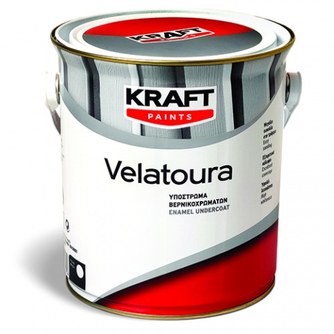 KRAFT VELATOURA Υπόστρωμα Βερνικοχρωμάτων 750ml (ΛΕΥΚΟ)