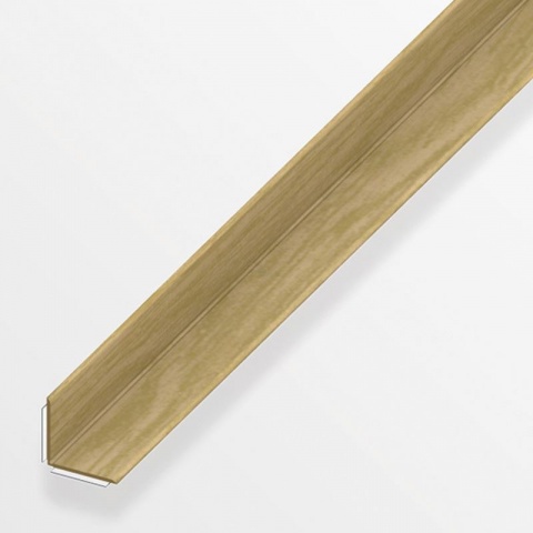 Alfer Αυτοκόλλητες Ταινίες Προφίλ PVC 19 x 19mm Ρολό Δρυς 5m