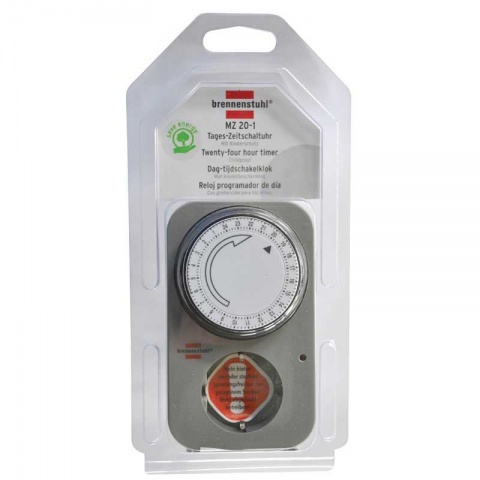 Brennenstuhl MZ 20-1 Χρονοδιακόπτης 24ώρου 230V 16 Ah (1506450)