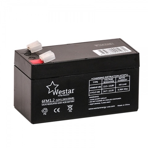 Westar Μπαταρία Μολύβδου 1.2 Ah (6FM1.2)