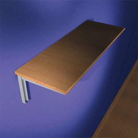 ELEMENT SYSTEM Γωνία ES Στήριξης Ραφιού Αναδιπλούμενη Τ280 Λευκή 280mm