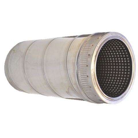 SPIRODUCT Stainless Steel Insulated Spiral Seam Silencer