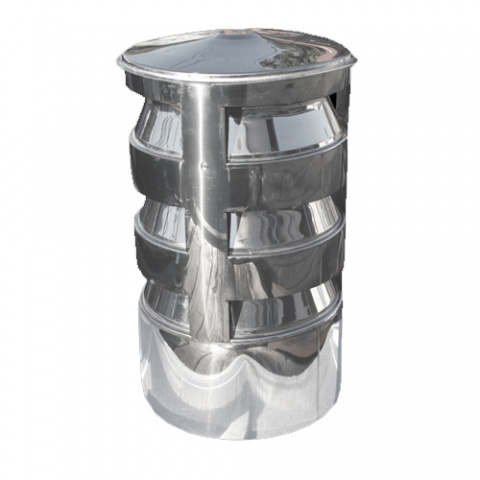 SPIRODUCT Ανοξείδωτο Καπέλο Απόλλων Ø180mm