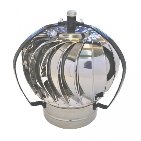 SPIRODUCT Ανοξείδωτο Καπέλο Περιστροφικό T400 Ø180mm