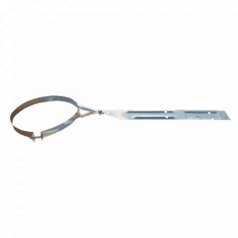 SPIRODUCT Ανοξείδωτο Στήριγμα Καπνοδόχου Σκεπής Ø450mm