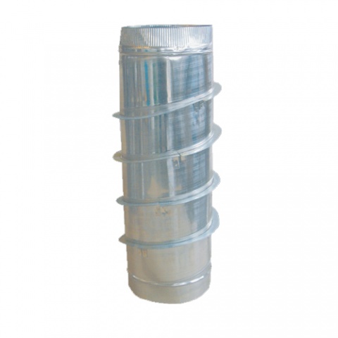 SPIRODUCT Ανοξείδωτος Εναλλάκτης 0.7m Ø200/250mm