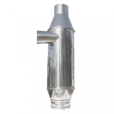 SPIRODUCT Ανοξείδωτος Καπνοσυλλέκτης Ø 80mm