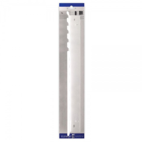 ELEMENT SYSTEM Εξάρτημα Στήριξης ES Εργαλείων Μονή Μπάρα για Πλάτη SL Λευκό L360 10 ΤΕΜ