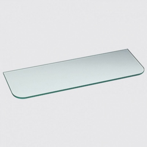 ELEMENT SYSTEM Ράφι Γυάλινο Uno Αμμοβολή 400 x 150 x 6mm