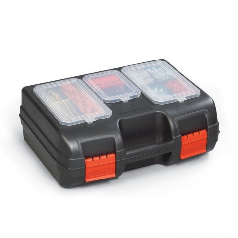 Terry CASE1T - Drill Case 300 x 405 x 155mm (Black / Red)
