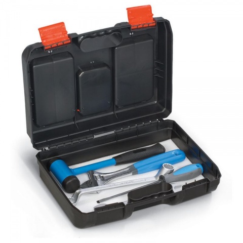 Terry Δραπανοθήκη CASE1Τ 300 x 405 x 155mm (Μαύρο / Κόκκινο)