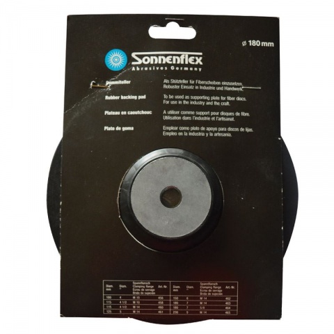 Sonnenflex Βάση για Δίσκο Γυαλόχαρτου M14 125mm