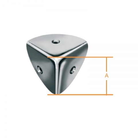 Vormann Γωνία Μπαούλου Γαλβανιζέ 36 x 0.9mm