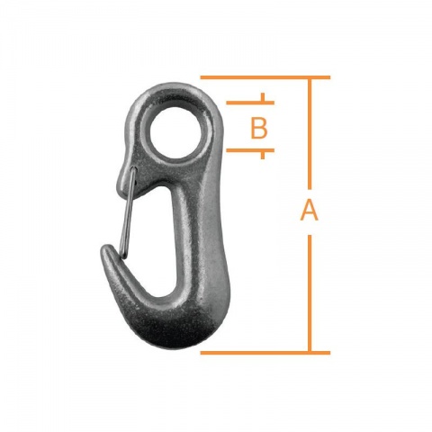 Vormann Γάντζος Ασφαλείας Βαρέως Τύπου 92 x 18mm - 5 Κάρτες 1 ΤΕΜ