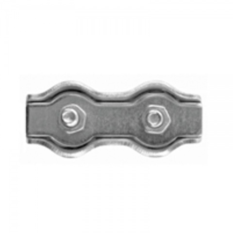 Vormann Σφιγκτήρας Διπλός Επίπεδος 4mm x Μ5 2 ΤΕΜ
