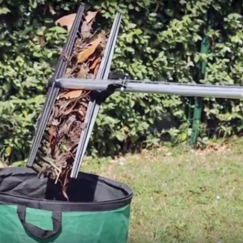 Australian Τσουγκράνα "2 σε 1" Ρυθμιζόμενη με Ξύλινη Λαβή 165cm