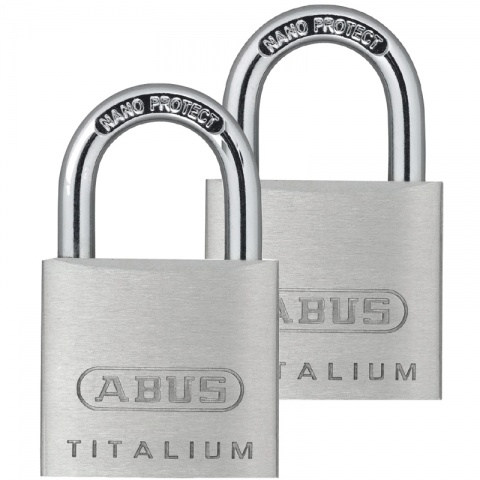 ABUS Titalium Λουκέτο 64TI/30BTWINS 30 x 49.5mm