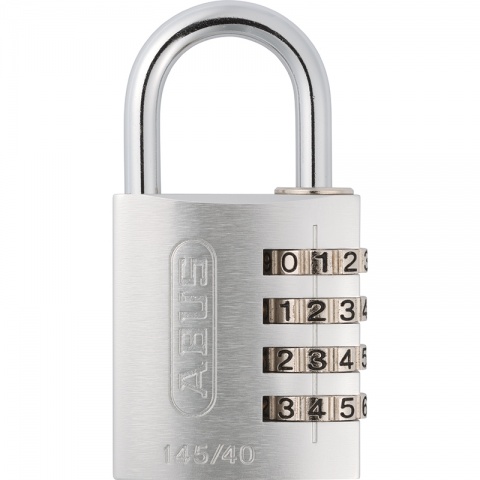 ABUS Λουκέτο Συνδυασμός 4 Ψηφίων Ασημί 145/40B 41.5 x 77mm