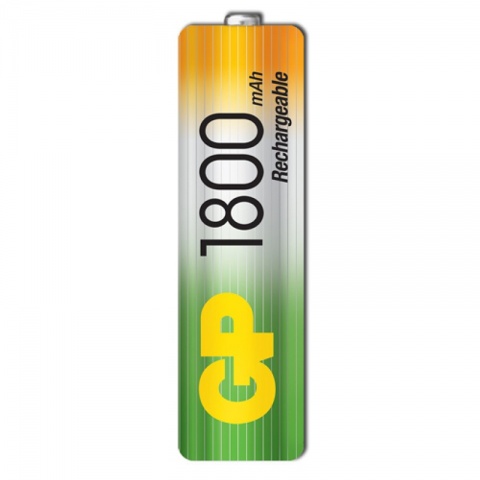 GP Μπαταρίες Επαναφορτιζόμενες AA σειρά 1800 NiMH 2 ΤΕΜ