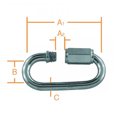Vormann Σύνδεσμος Ασφαλείας 45 x 7.5 x 14 x 6mm