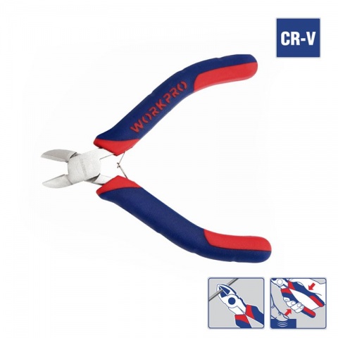 WORKPRO Πλαγιοκόφτης Mini CRV 106mm
