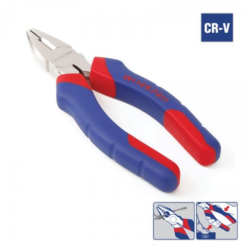 WORKPRO Πένσα γενικής χρήσης CRV 160mm